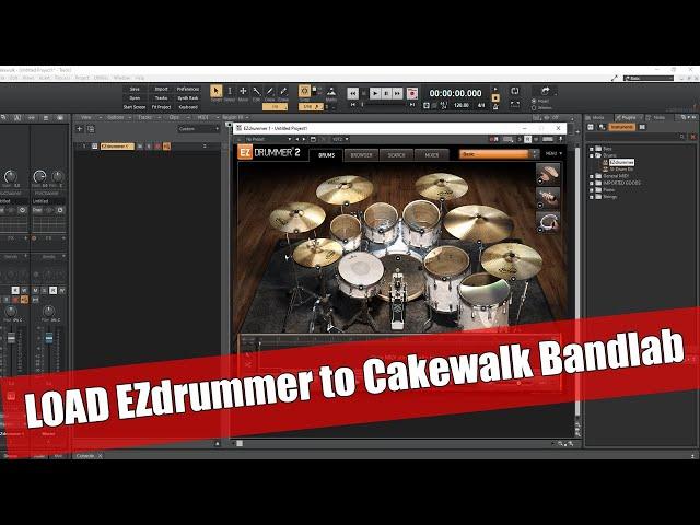 How to install EZdrummer Plugin to Cakewalk Bandlab
