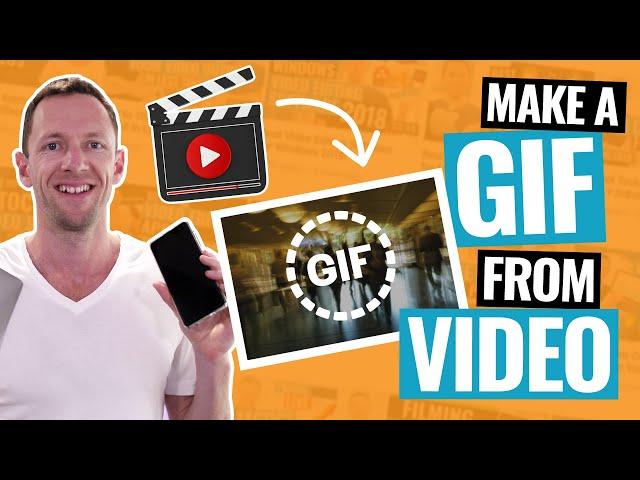 How to Make a GIF from a Video ('Video to GIF' Tutorial!)