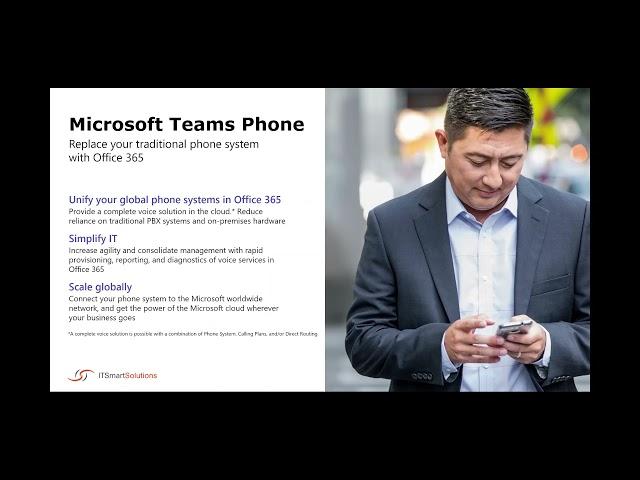 Microsoft Teams PSTN Calling - Office 365 Voice for Business - IT Smart Solutions