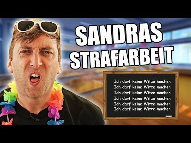 Sandra in der Schule - Strafarbeit  | Freshtorge