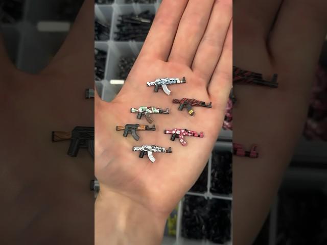 Custom LEGO Printed AK Weapons and Accessories for army SWAT Minifigures!