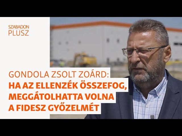 Gondola Zsolt Zoárd: Ha az ellenzék összefogott volna, meg lehetett volna gátolni a Fidesz győzelmét