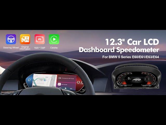 Installation Guide -  12.3‘’ BMW Digital LCD Speedometer Dashboard | Carplay