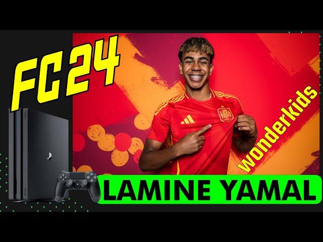 FC 24 Lamine Yamal Spain UERO 24 Squads