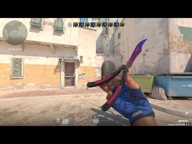 Counter strike 2 | Butterfly knife Fade Inspect and Animation (Updated 28.3.2023)