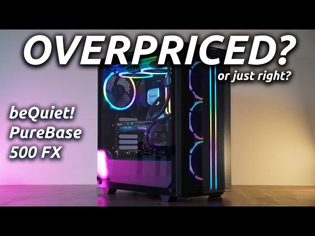 Building a PC in the STUNNING beQuiet! Pure Base 500 FX