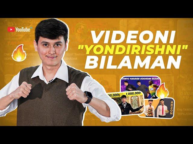 SARDORETTO — YOUTUBE KANALI QANDAY BOSHLANGAN? | QANDAY QILIB VIDEONI MASHHUR QILISH HAQIDA