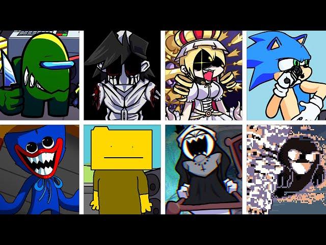 Reactor but Every Turn a Different Character Sings  (FNF Reactor but Everyone Sings It)