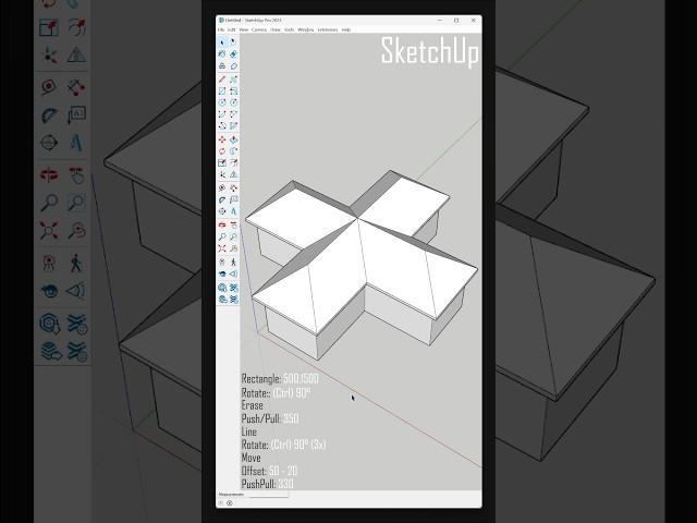 SketchUp Tutorial for Beginners #sketchup #architecture #sketchuptutorial