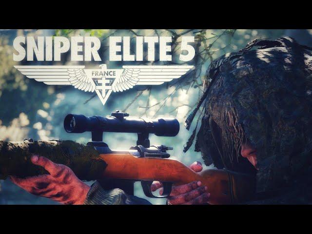 Sniper Elite 5 - AUTHENTIC gameplay PS5 - SanceszKO