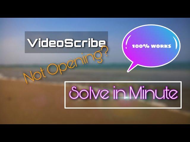 VideoScribe not responding? Try this