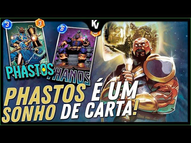 VEREDITO DO PHASTOS! SERÁ QUE É META OU MEME UMA CARTA BUFFA E DESCONTA TODAS AS OUTRAS! MARVEL SNAP