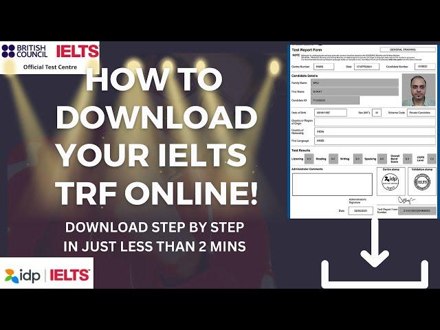 How to download ielts result online|How to download ielts result trf| How to check ielts result