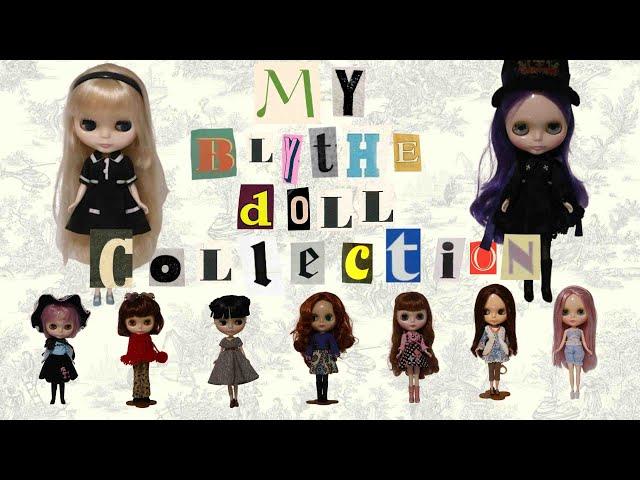 my blythe doll collection