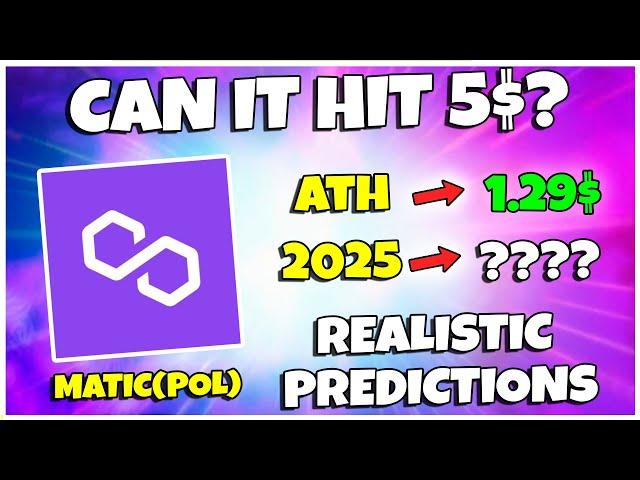 Matic Price Prediction 2025 - Can It Hit 5$? (Realistic Prediction)