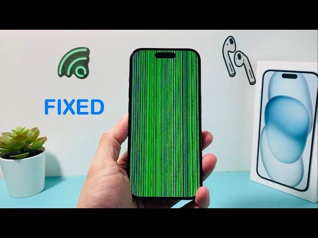 How to Fix Lines on iPhone Screen