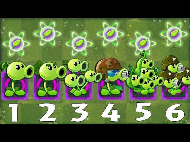 Pvz 2 Challenge - Every PEA & Other Plants Vs Strongest Gargantuar Zombie - Who Will Win?