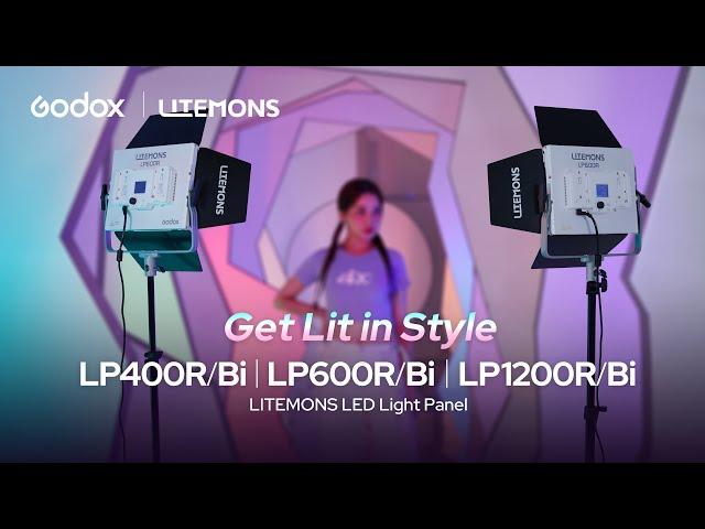 Introducing Godox Versatile Lighting Solution - LITEMONS LP Series!