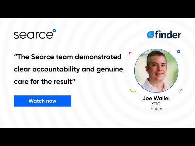 Searce Drives Efficiency and Innovation for FinTech Leader - Finder