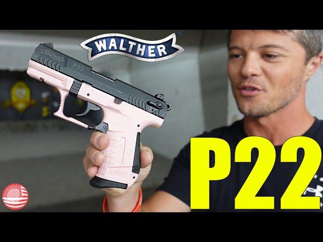 Walther P22 Review (Yes, PINK, Walther 22LR Pistol)