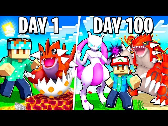 I Spent 100 DAYS in LEGENDARY ONLY PIXELMON! (Minecraft Pokémon)