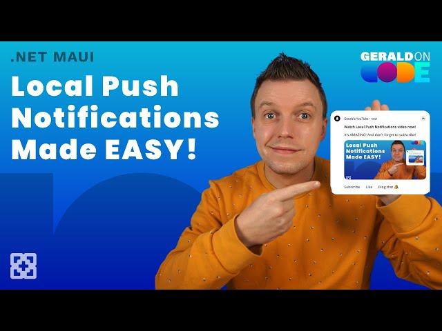 Local Push Notifications with .NET MAUI, Easy With This Plugin!