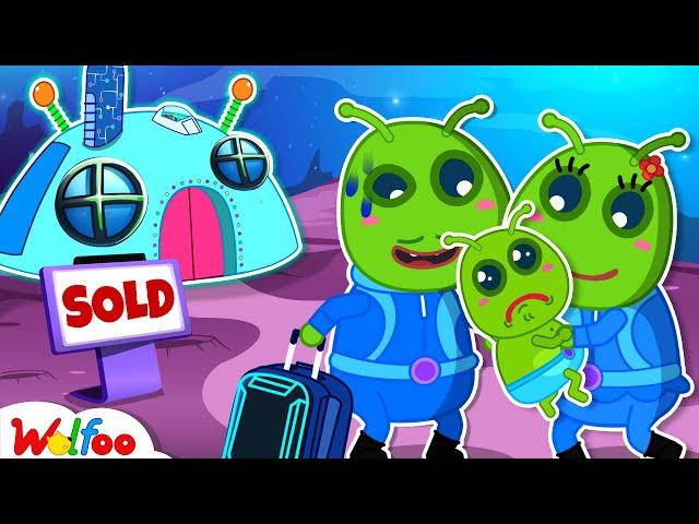 Goodbye, Sweet HomeAlien Family's House Was Sold |Kids Stories About Wolfoo Family |Wolfoo Channel