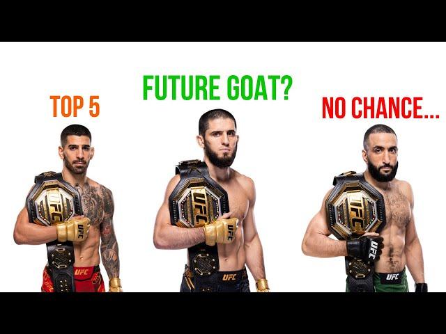 Where every UFC champion WILL reach on the GOAT list