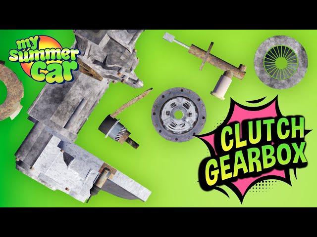 My Summer Car  Troubleshooting: Clutch and Gearbox! Satsuma not Moving!
