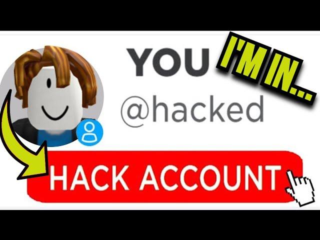 How To "HACK" Any Roblox Account In 2025! (Get Your Account Back!) *Roblox* [New Update!?!]