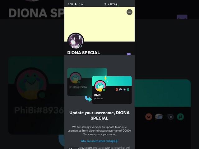 Changing To NEW Discord Username System; RIP OLD DISCORD USERNAME | Discord