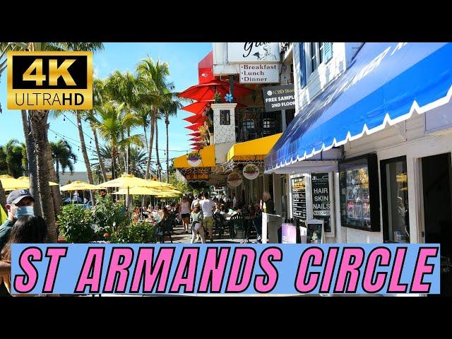 St. Armands, Sarasota Florida 4K