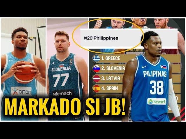 #20 ang GILAS sa POWER RANKING ng OQT Luka vs Giannis Justin BROWNLEE MARKADO na!