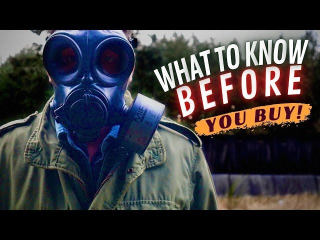 4 Things to Know BEFORE You Buy A Gas Mask