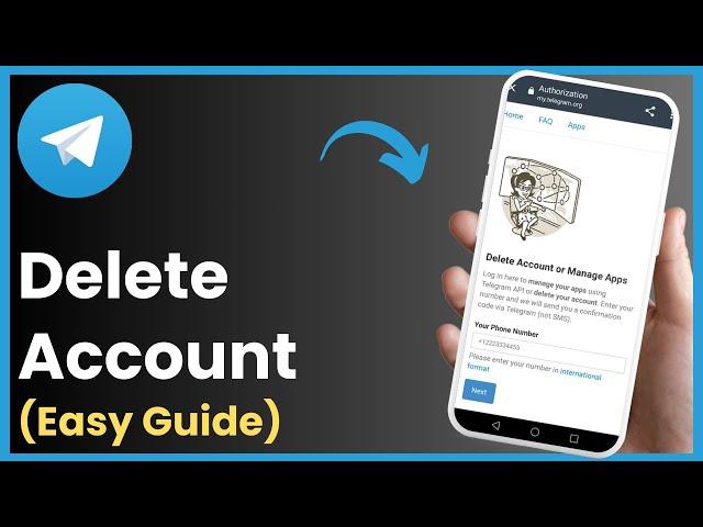 How To Delete My Telegram Account !