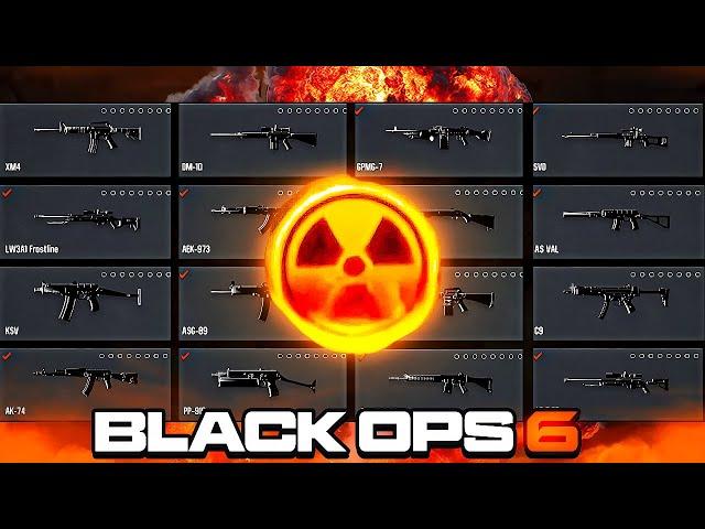 NUCLÉAIRE avec TOUTES LES ARMES sur Call of Duty Black Ops 6 ! (j'ai réalisé un nouveau défi)