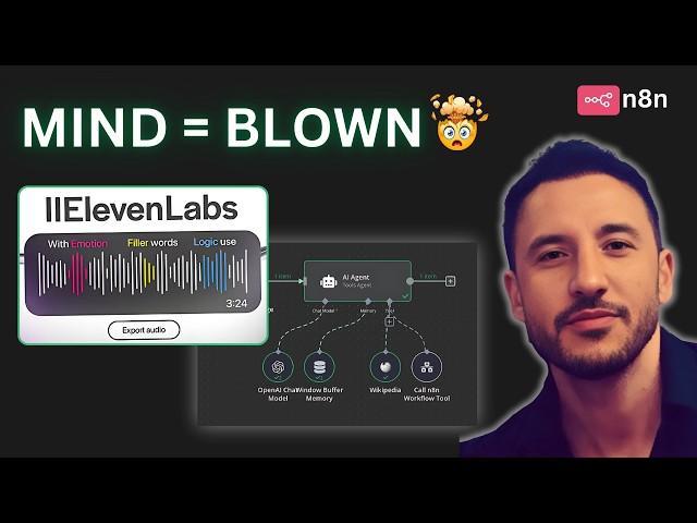 I built the BEST Voice AI Agent with n8n & ElevenLabs