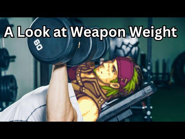 A Look at Weapon Weight in Fire Emblem