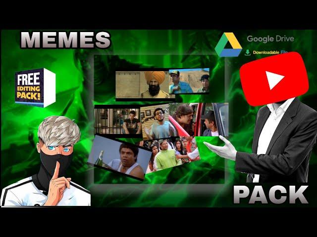 free memes editing pack 2024||memes for video editing#memes