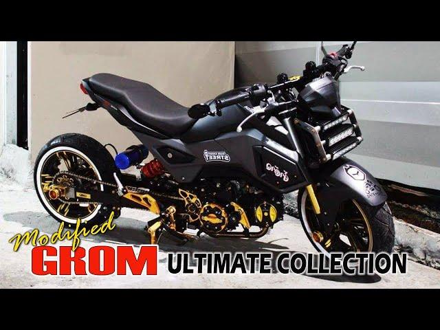 HONDA GROM (MSX125) Lowered and Stretched Modifications