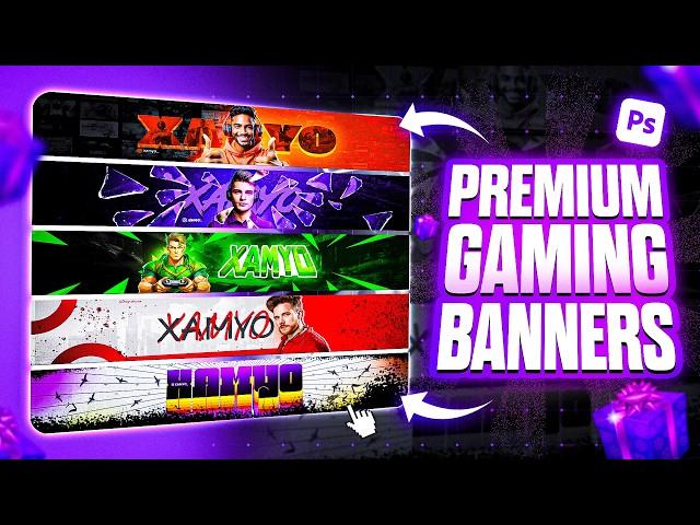 [ FREE ] Premium Gaming Banners | TEMPLATES | PSDs!