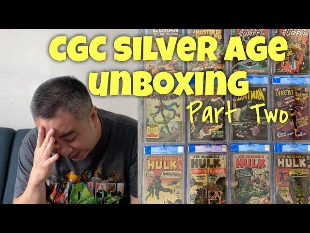 CGC Comic Book Unboxing - Part Two - Silver and Bronze Age - Marvel and DC Keys and First Appearance