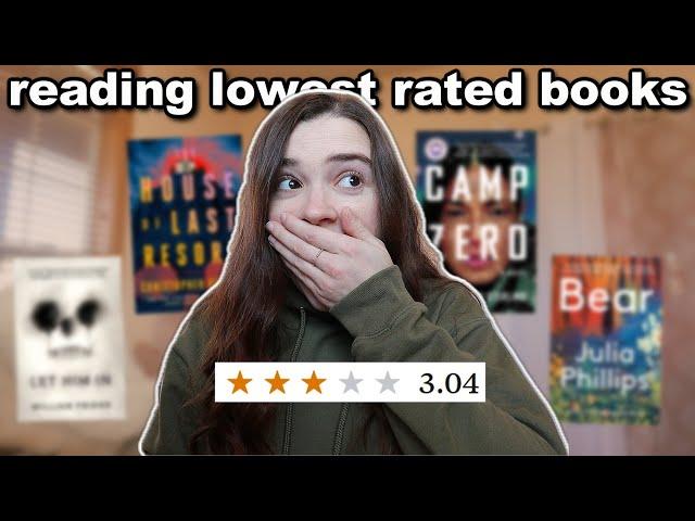 reading the lowest rated books on my TBR 🫣 [backlist bonanza reading vlog]