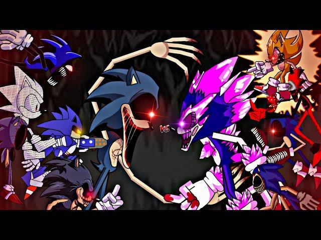 Sonic.exe Fights Compalation DC2 Animations