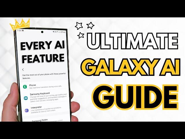 HOW TO use EVERY Galaxy AI feature on Galaxy S24!