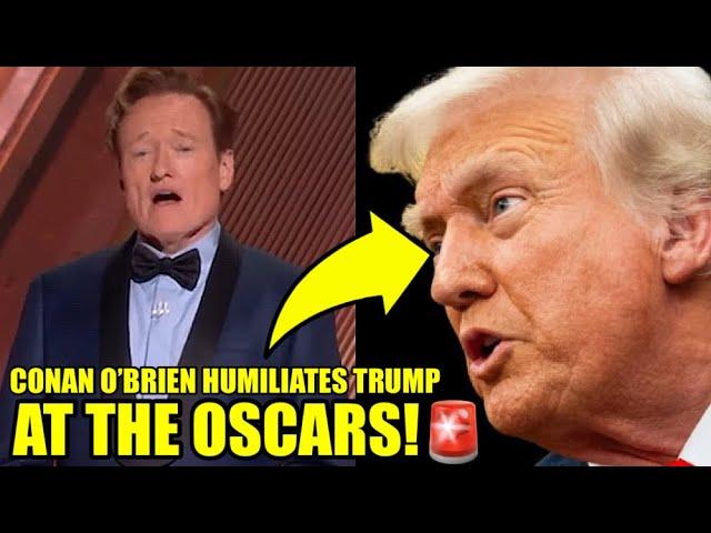 Conan O'Brien SHREDS Trump At The Oscars With BRUTAL Zinger