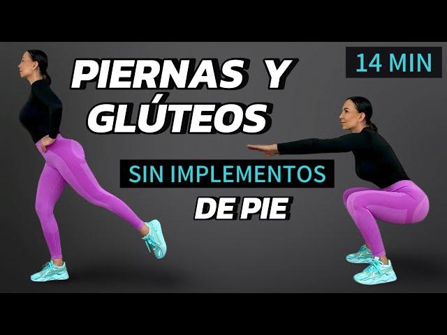 10 Super Ejercicios para Glúteos Firmes y Piernas Definidas | Rutina Completa 14 Min. | Sin Equipo