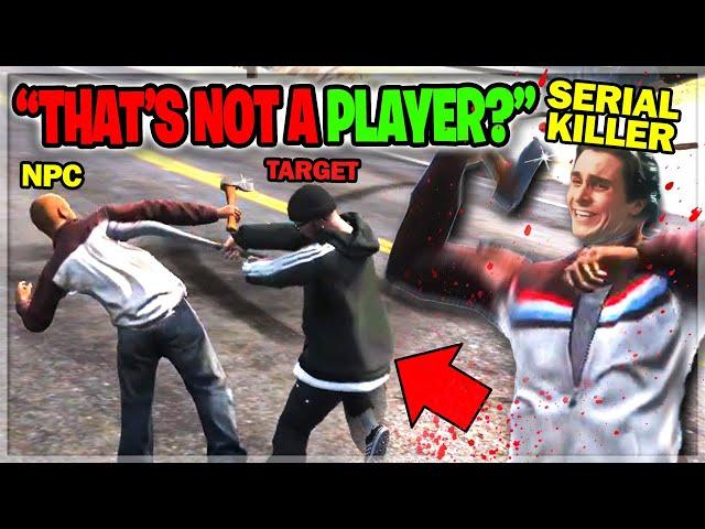 SERIAL KILLER NPC TAKES OVER THE CITY IN GTA 5 RP