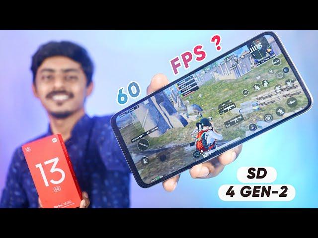 Redmi 13 5G PUBG-BGMI Review Snapdragon 4 GEN-2