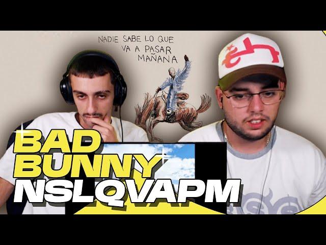 (REACCIÓN) Bad Bunny - NADIE SABE LO QUE VA A PASAR MAÑANA | Full Album | Parte 1